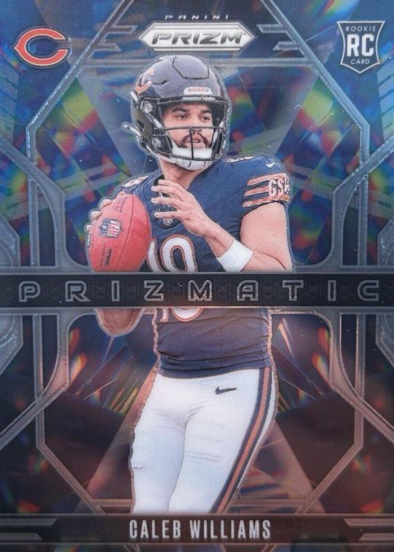 2024 Panini Prizm Prizmatic Caleb Williams #1 card