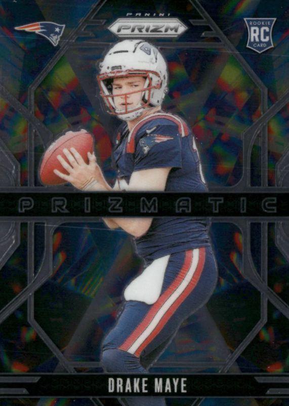 2024 Panini Prizm Prizmatic Drake Maye #2 card