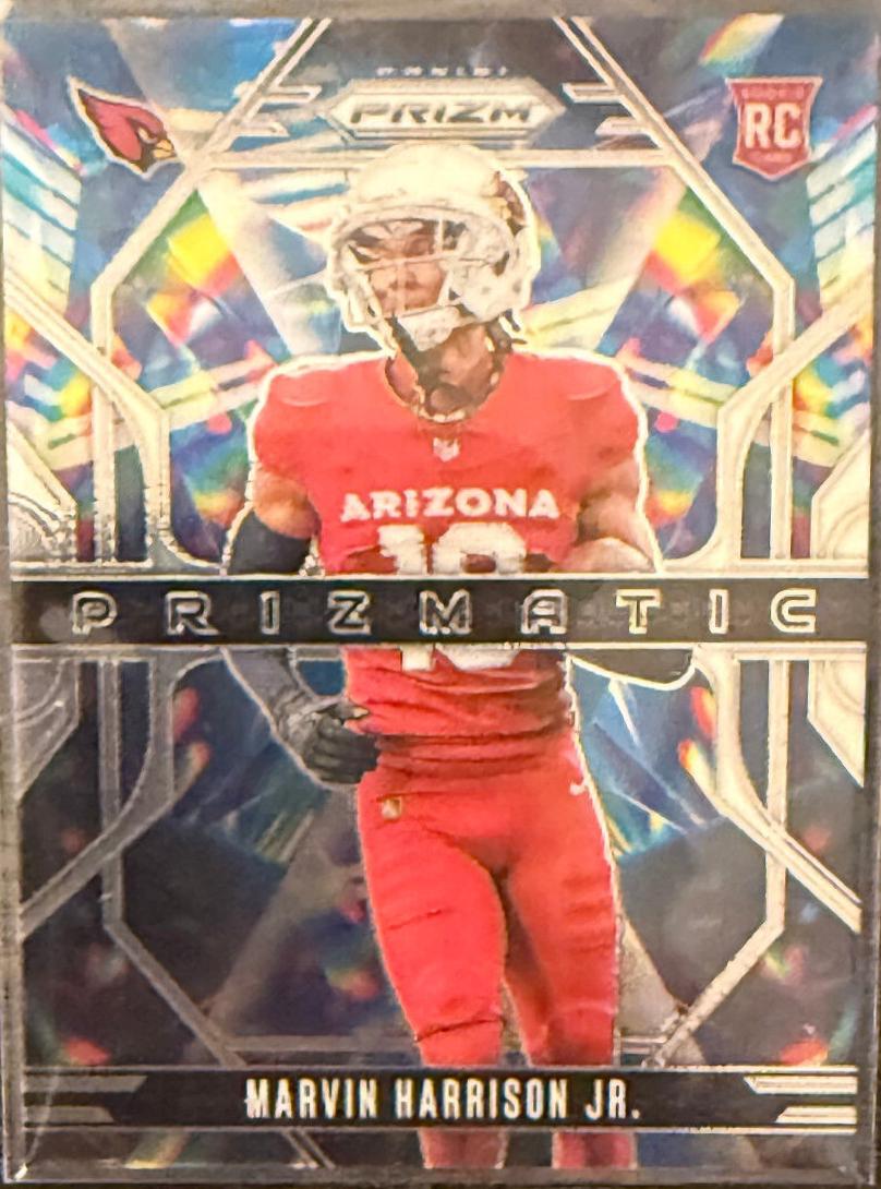 2024 Panini Prizm Prizmatic Marvin Harrison Jr. #12 card