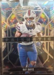 2024 Panini Prizm Prizmatic Ray Davis #18 card