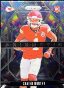 2024 Panini Prizm Prizmatic Xavier Worthy #14 card