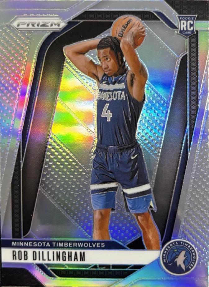 2024 Panini Prizm Rob Dillingham [Silver] #250 card