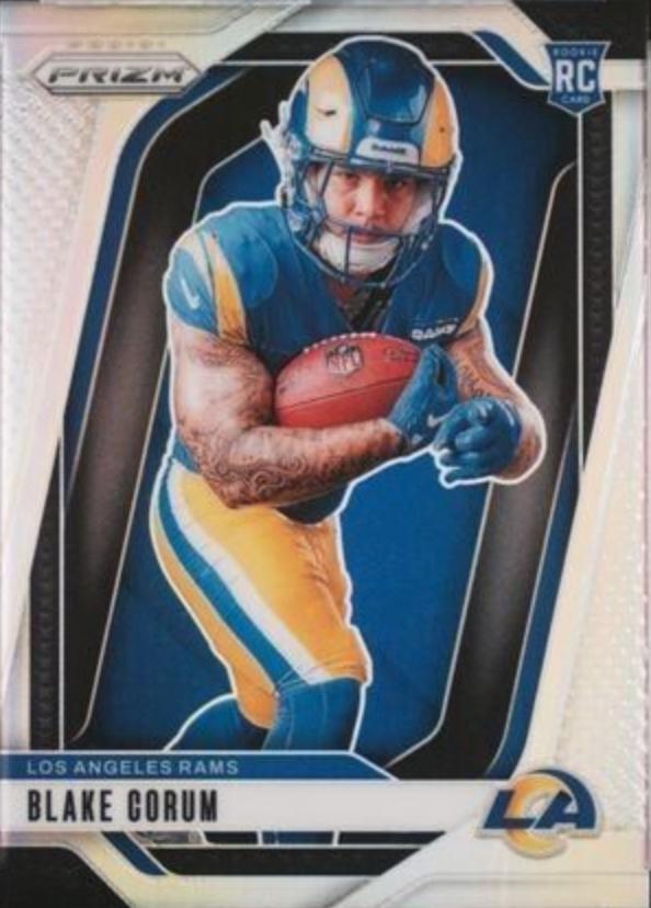 2024 Panini Prizm Rookie Variation Silver Blake Corum #4 card