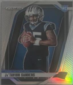 2024 Panini Prizm Rookie Variation Silver Ja'Tavion Sanders #16 card