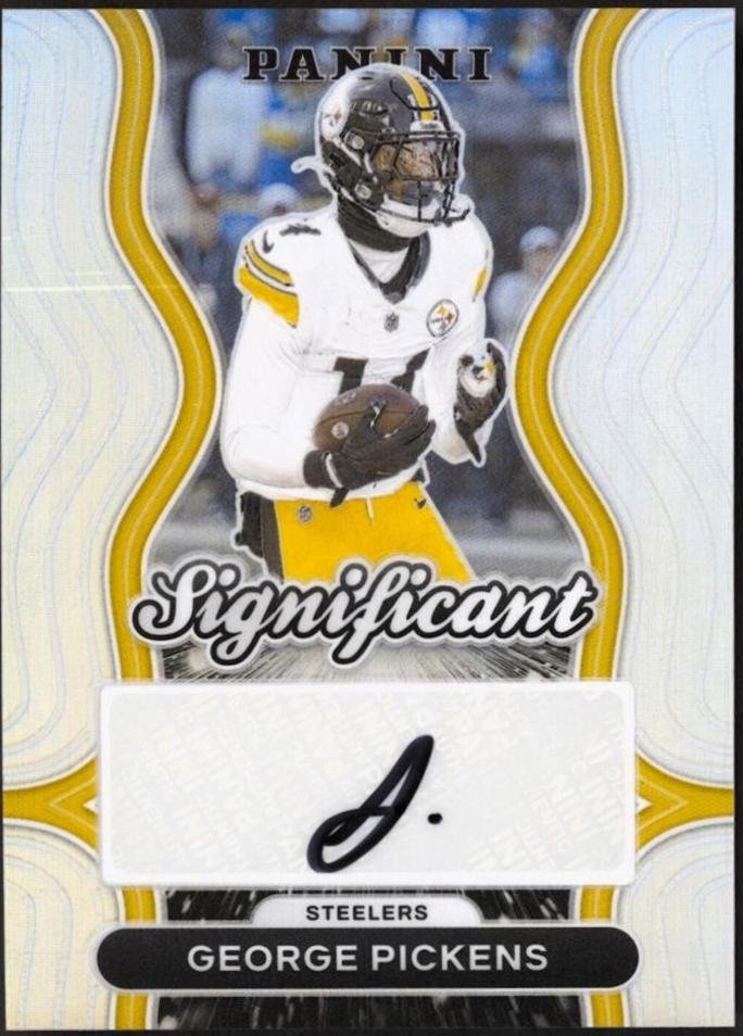 2024 Panini Prizm Significant Signature George Pickens #SS-GPS card