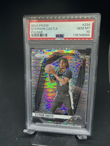 2024 Panini Prizm Stephon Castle [Silver] #234 card