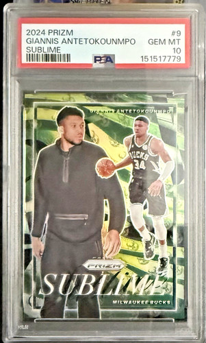 2024 Panini Prizm Sublime Giannis Antetokounmpo #9 card