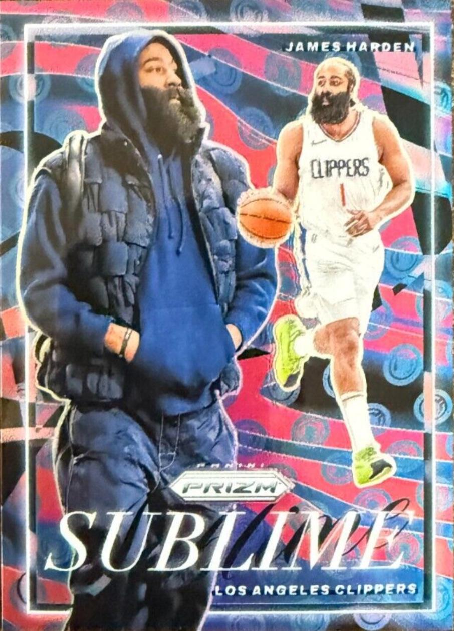 2024 Panini Prizm Sublime James Harden #18 card