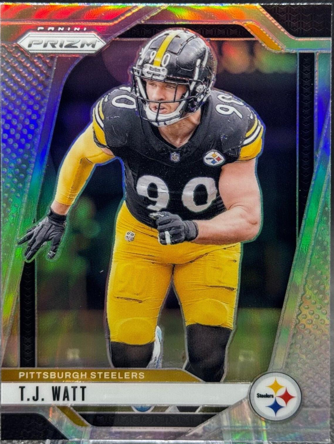 2024 Panini Prizm T.J. Watt [Silver] #245 card