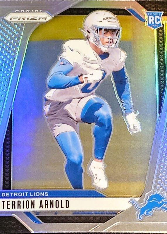 2024 Panini Prizm Terrion Arnold [Silver] #389 card
