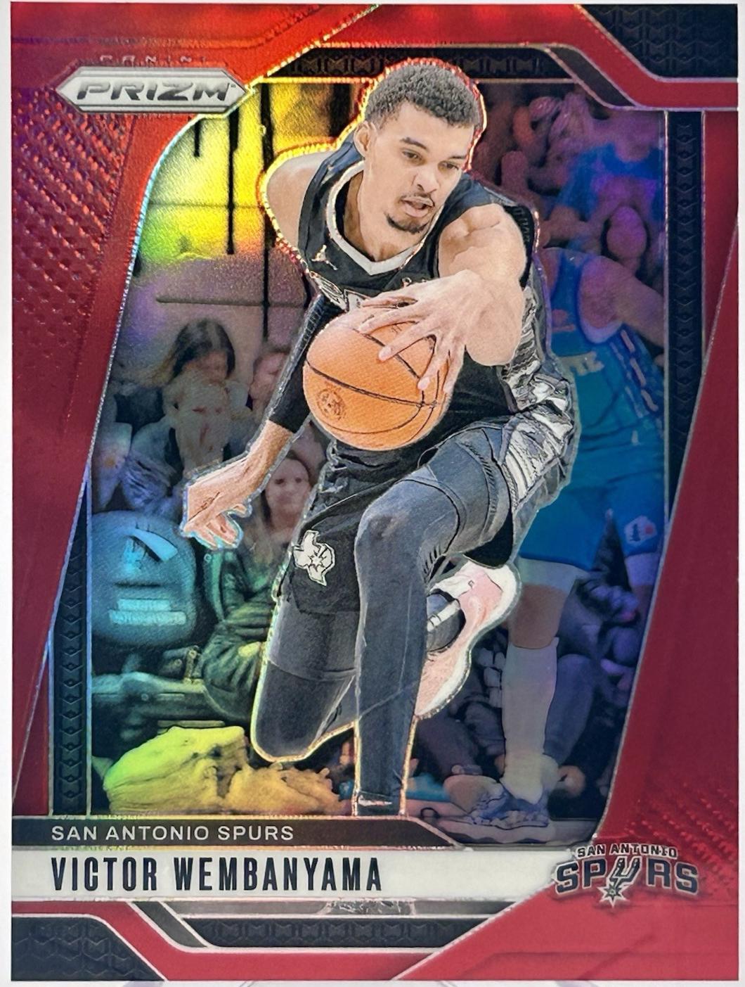 2024 Panini Prizm Victor Wembanyama [Red] #172 card