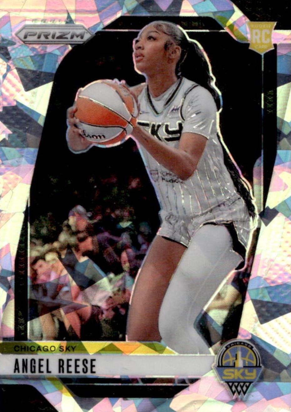 2024 Panini Prizm WNBA Angel Reese [Ice] #10 card