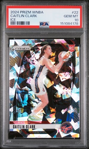 2024 Panini Prizm WNBA Caitlin Clark [Ice] #22 card
