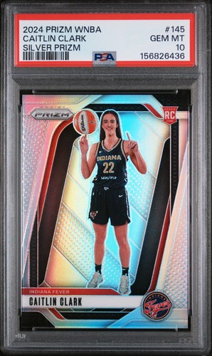 2024 Panini Prizm WNBA Caitlin Clark [Silver] #145 card