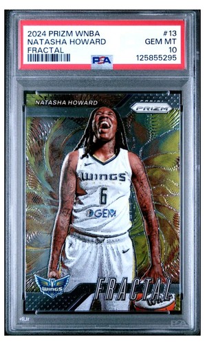 2024 Panini Prizm WNBA Fractal Natasha Howard #13 card