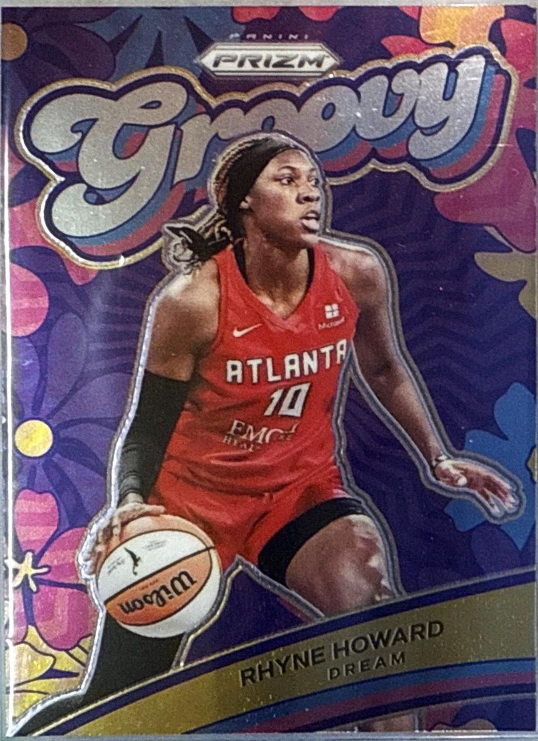 2024 Panini Prizm WNBA Groovy Rhyne Howard #9 card