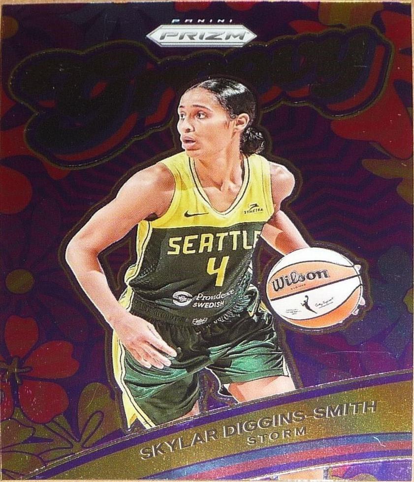 2024 Panini Prizm WNBA Groovy Skylar Diggins-Smith #10 card