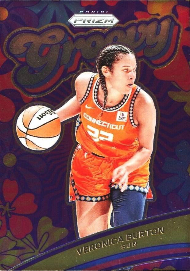 2024 Panini Prizm WNBA Groovy Veronica Burton #11 card