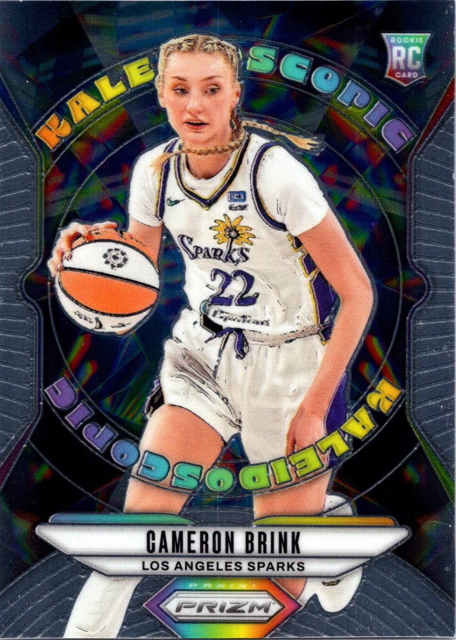 2024 Panini Prizm WNBA Kaleidoscopic Cameron Brink #14 card