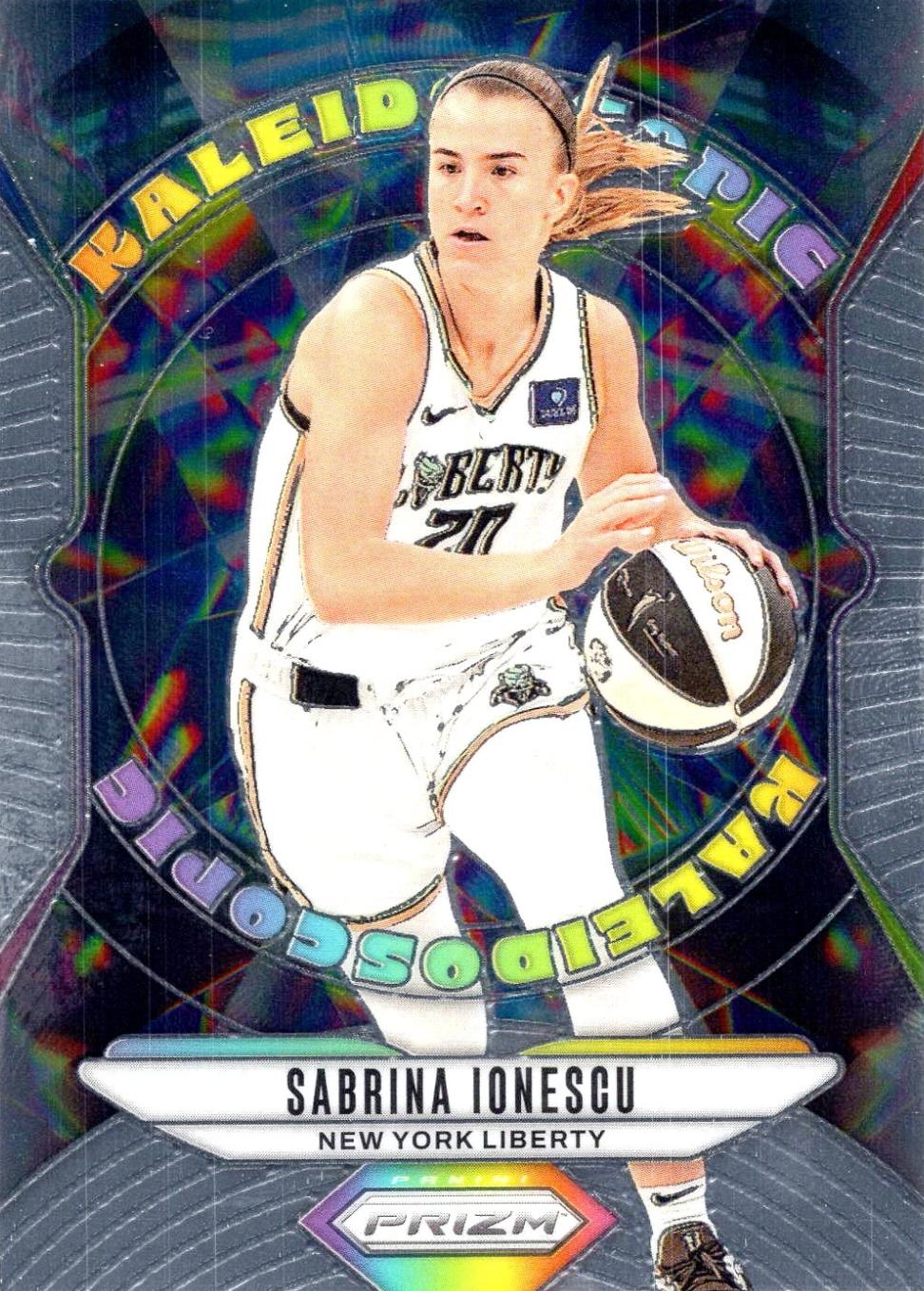 2024 Panini Prizm WNBA Kaleidoscopic Sabrina Ionescu #15 card