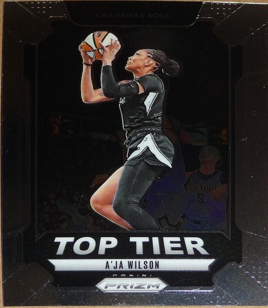 2024 Panini Prizm WNBA Top Tier A'ja Wilson #1 card