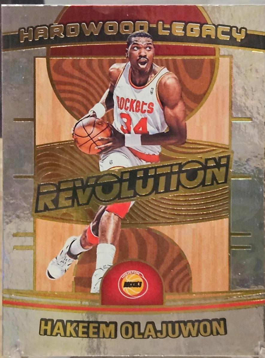 2024 Panini Revolution Hardwood Legacy Hakeem Olajuwon #19 card