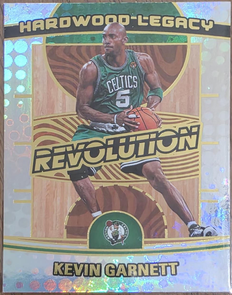 2024 Panini Revolution Hardwood Legacy Kevin Garnett #16 card