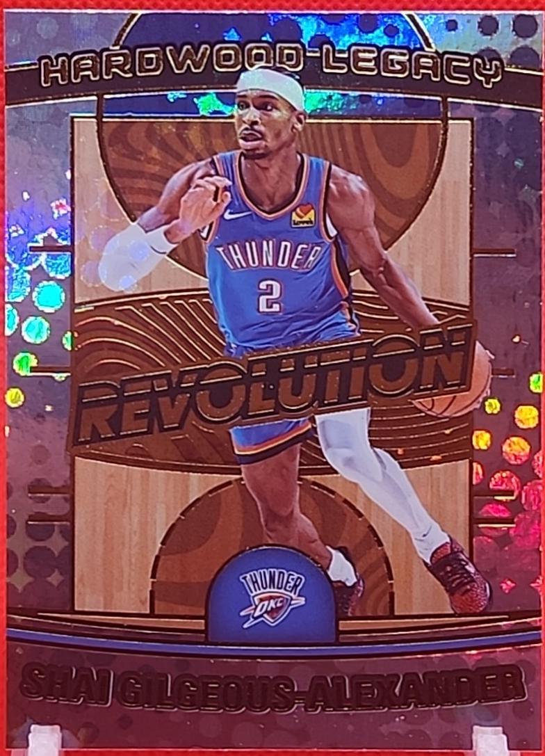 2024 Panini Revolution Hardwood Legacy Shai Gilgeous-Alexander #5 card