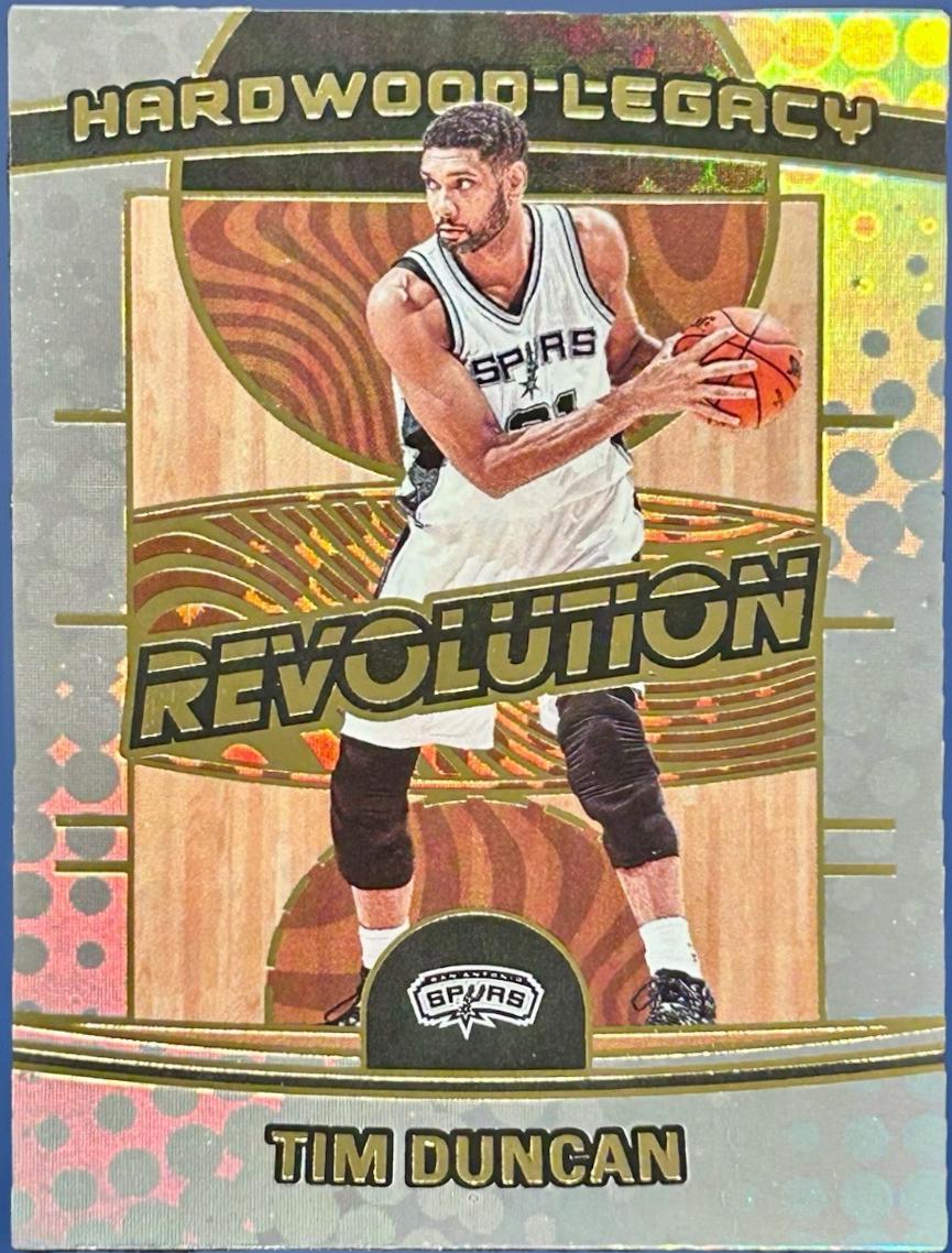 2024 Panini Revolution Hardwood Legacy Tim Duncan #14 card