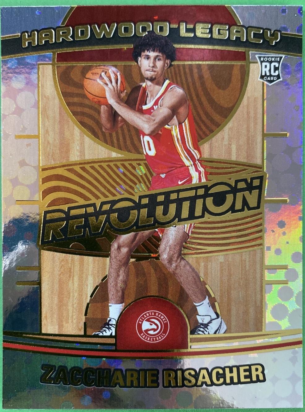 2024 Panini Revolution Hardwood Legacy Zaccharie Risacher #21 card