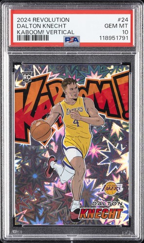 2024 Panini Revolution Kaboom Vertical Dalton Knecht #24 card