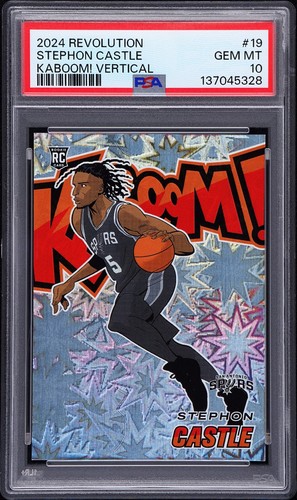 2024 Panini Revolution Kaboom Vertical Stephon Castle #19 card