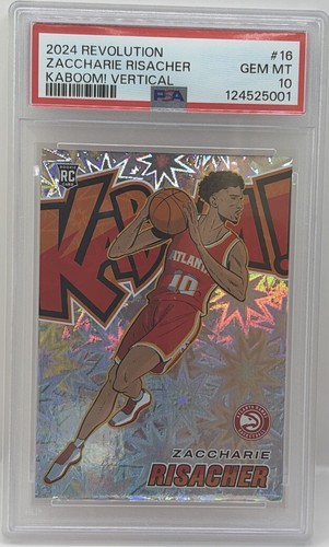 2024 Panini Revolution Kaboom Vertical Zaccharie Risacher #16 card