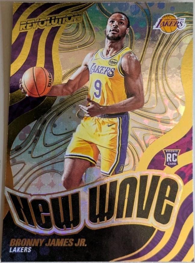 2024 Panini Revolution New Wave Bronny James Jr. #6 card