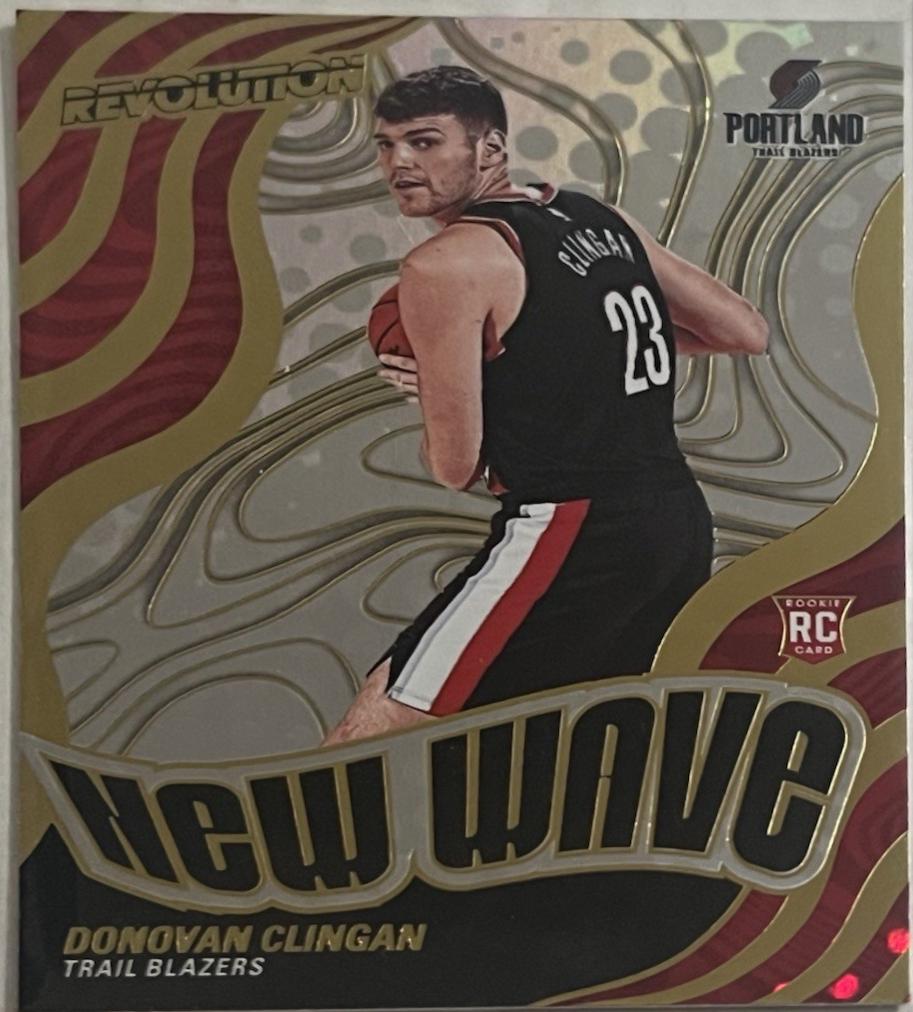 2024 Panini Revolution New Wave Donovan Clingan #19 card
