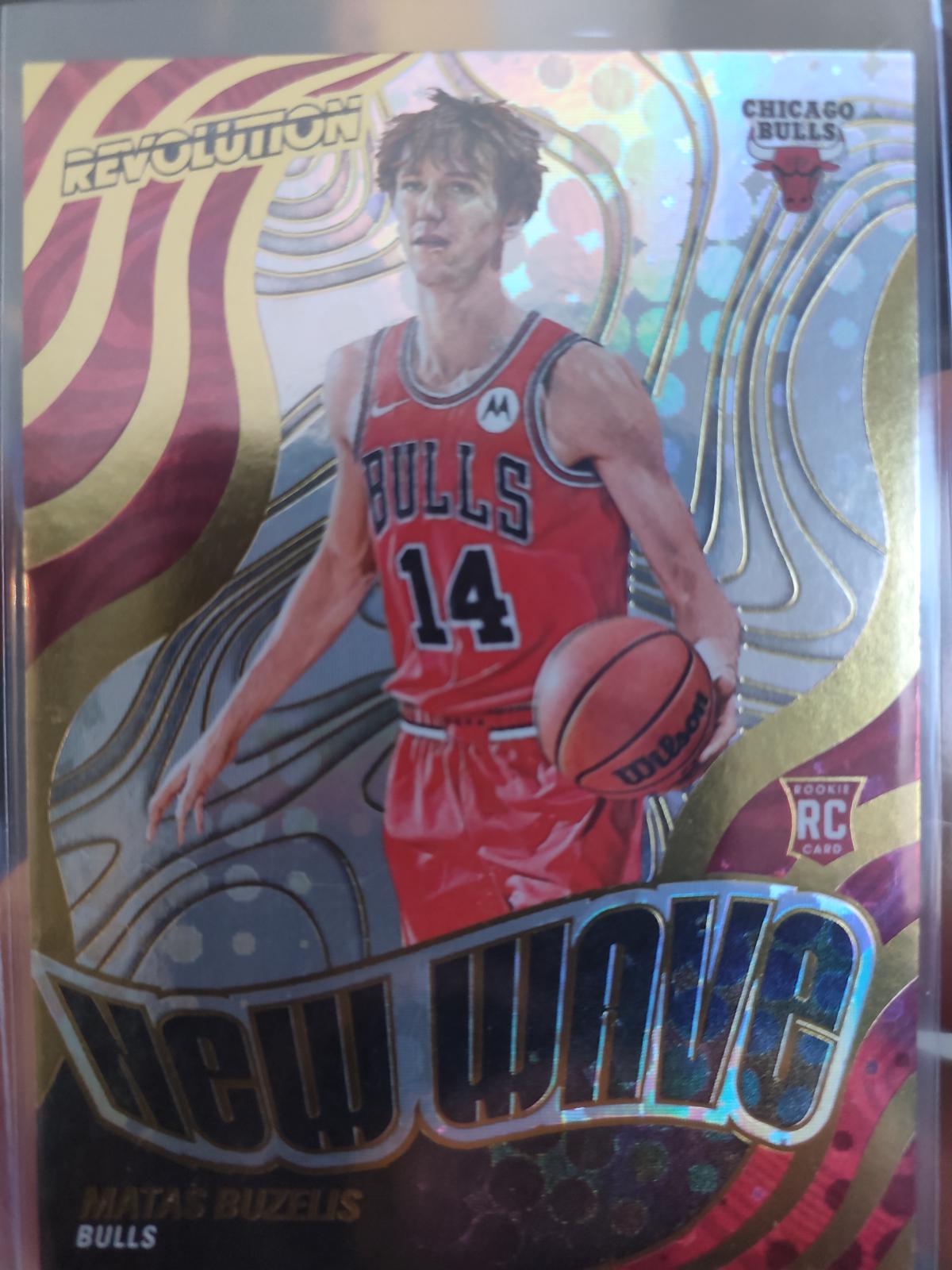 2024 Panini Revolution New Wave Matas Buzelis #2 card