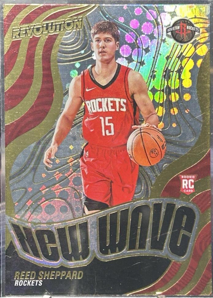 2024 Panini Revolution New Wave Reed Sheppard #15 card