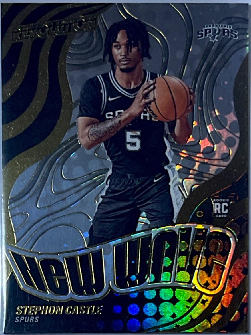 2024 Panini Revolution New Wave Stephon Castle #18 card