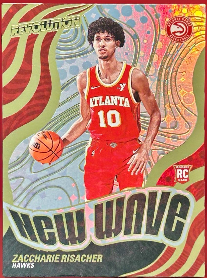 2024 Panini Revolution New Wave Zaccharie Risacher #9 card