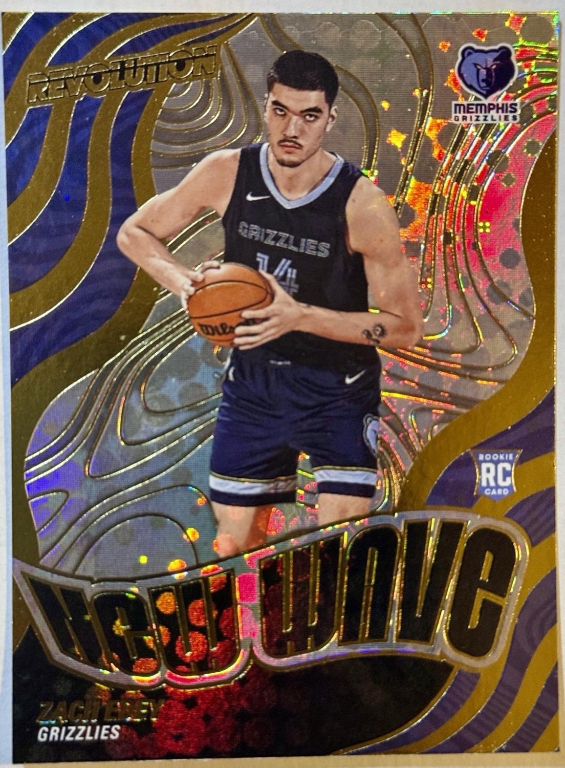 2024 Panini Revolution New Wave Zach Edey #10 card