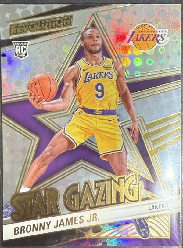2024 Panini Revolution Star Gazing Bronny James Jr. #14 card