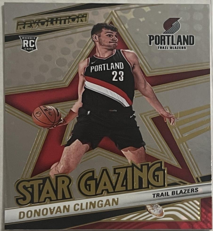 2024 Panini Revolution Star Gazing Donovan Clingan #20 card