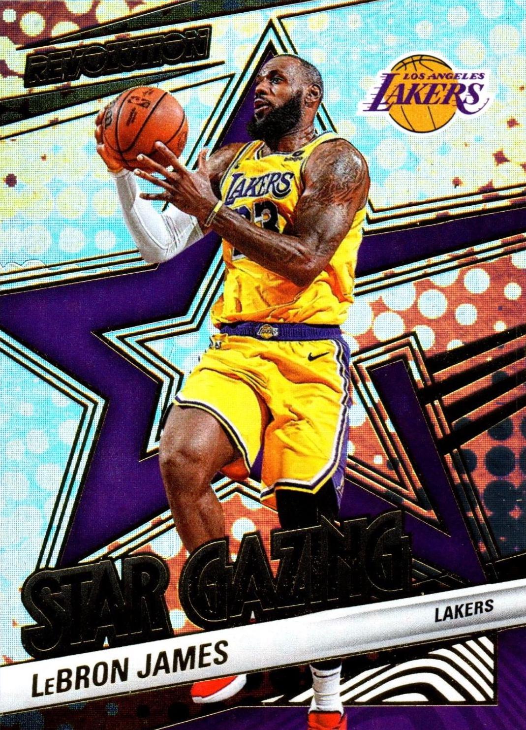 2024 Panini Revolution Star Gazing LeBron James #21 card