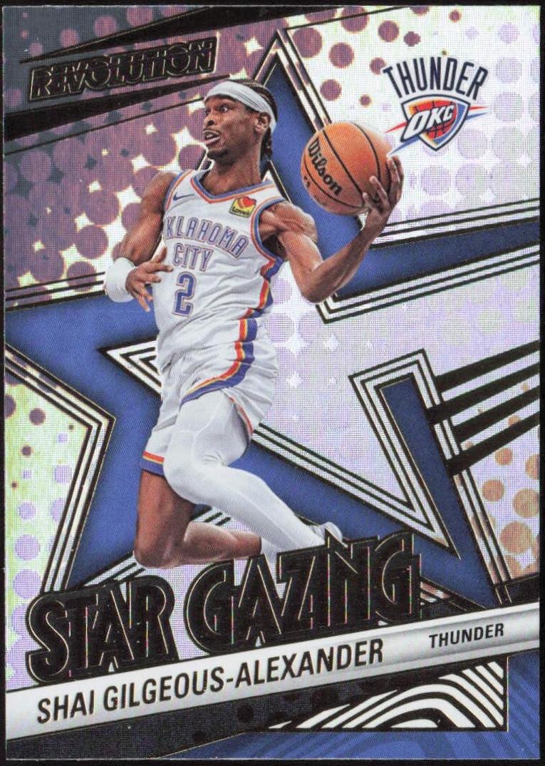 2024 Panini Revolution Star Gazing Shai Gilgeous-Alexander #5 card