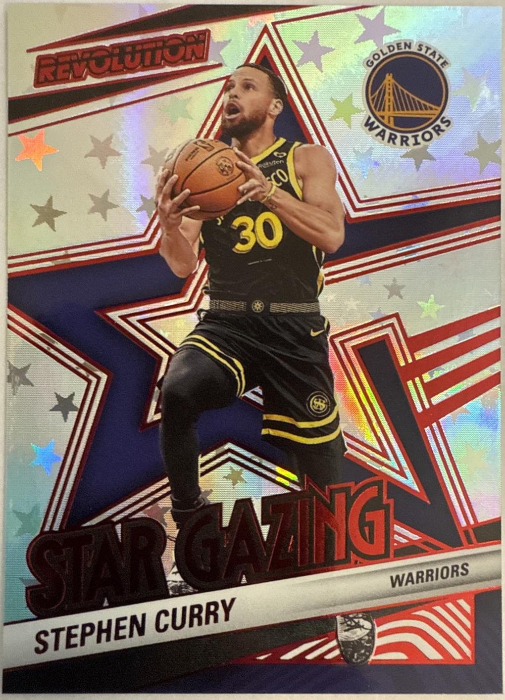 2024 Panini Revolution Star Gazing Stephen Curry [Red Astro] #18 card