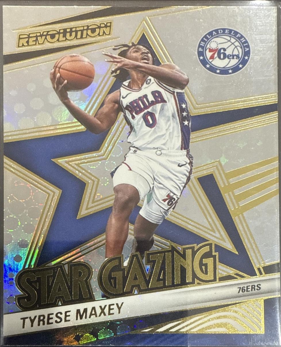 2024 Panini Revolution Star Gazing Tyrese Maxey #1 card