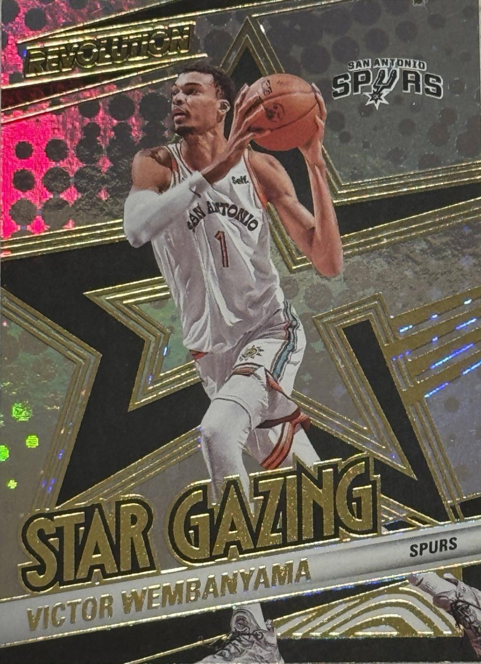 2024 Panini Revolution Star Gazing Victor Wembanyama #23 card