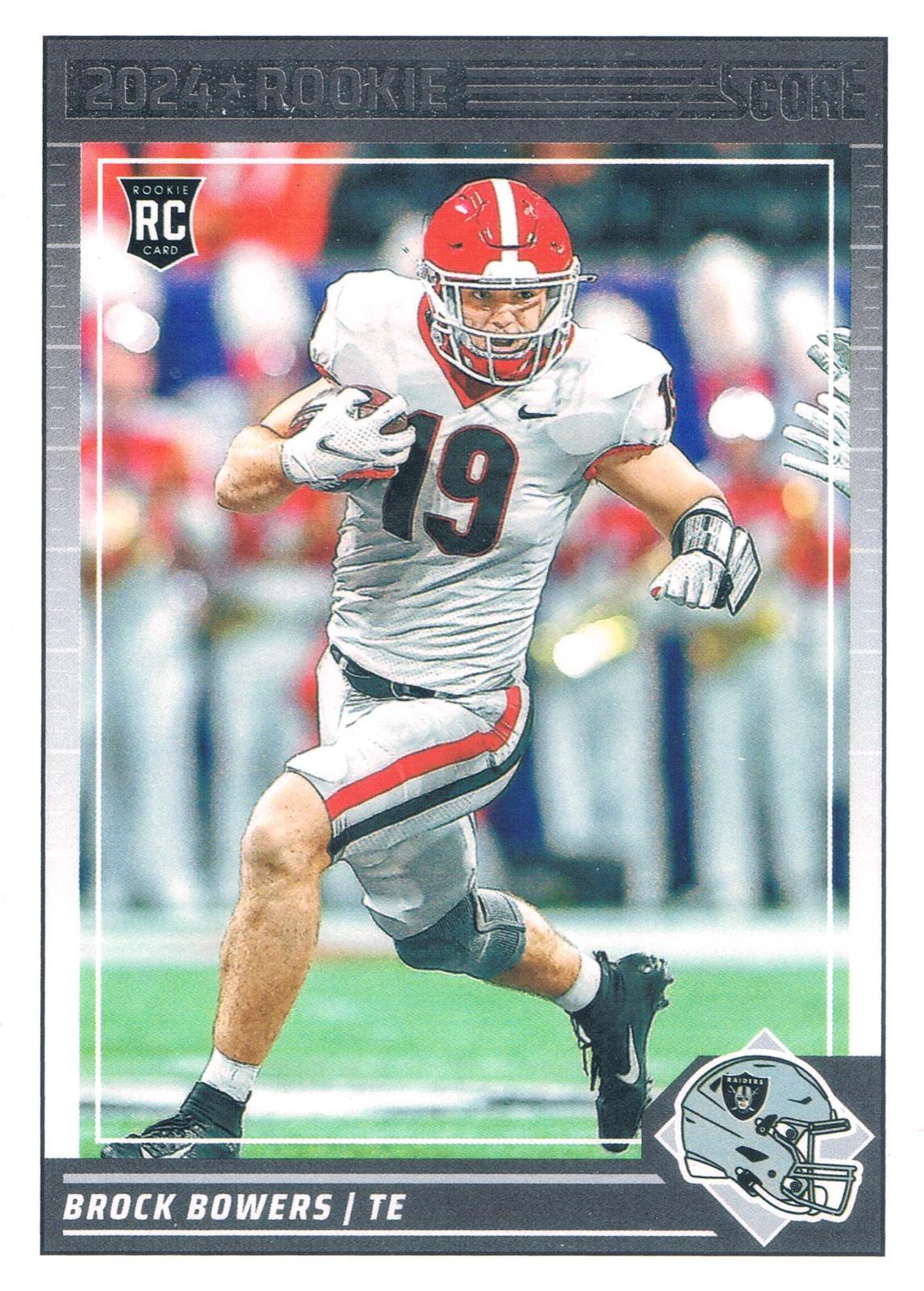 2024 Panini Score Brock Bowers #310 card