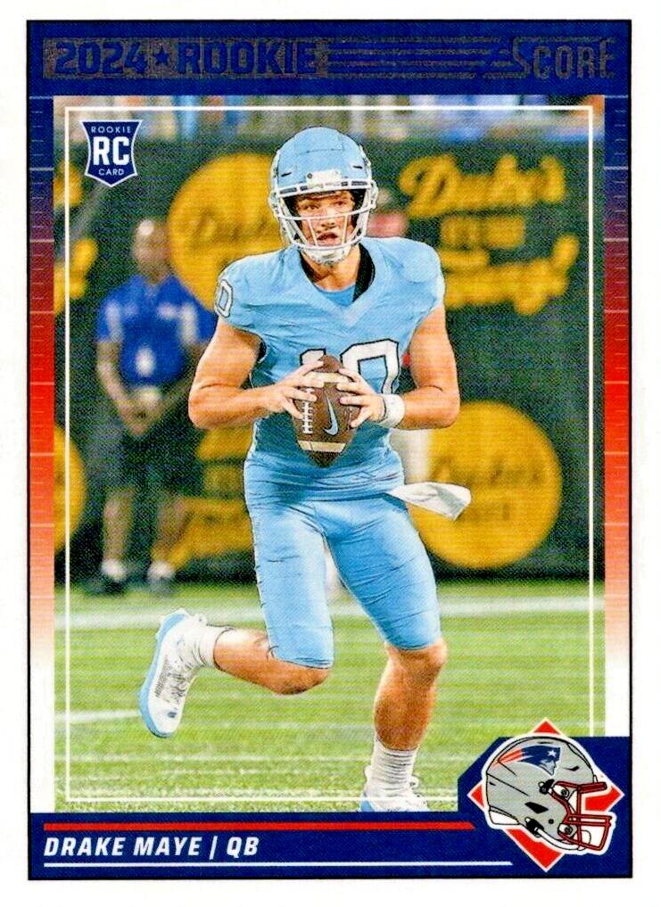 2024 Panini Score Drake Maye #303 card