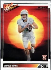 2024 Panini Score Hot Rookies Drake Maye #2 card